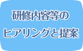 研修内容等のヒアリングと提案